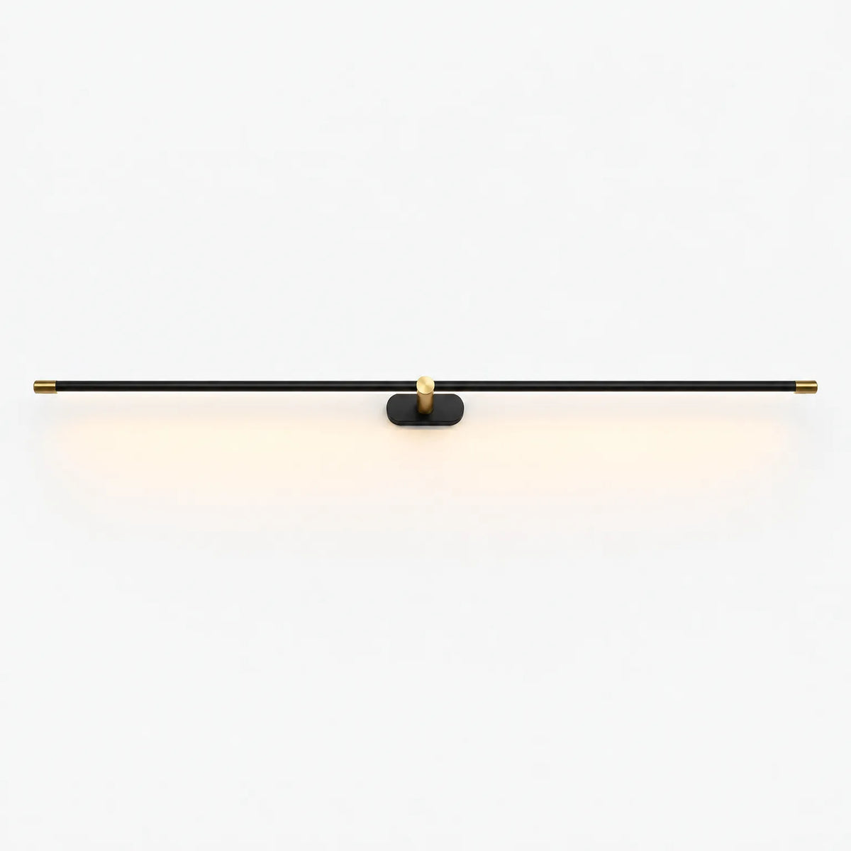 Linea - Minimalistisk Lineær Væglampe Fremhævelse Af Kunstværker