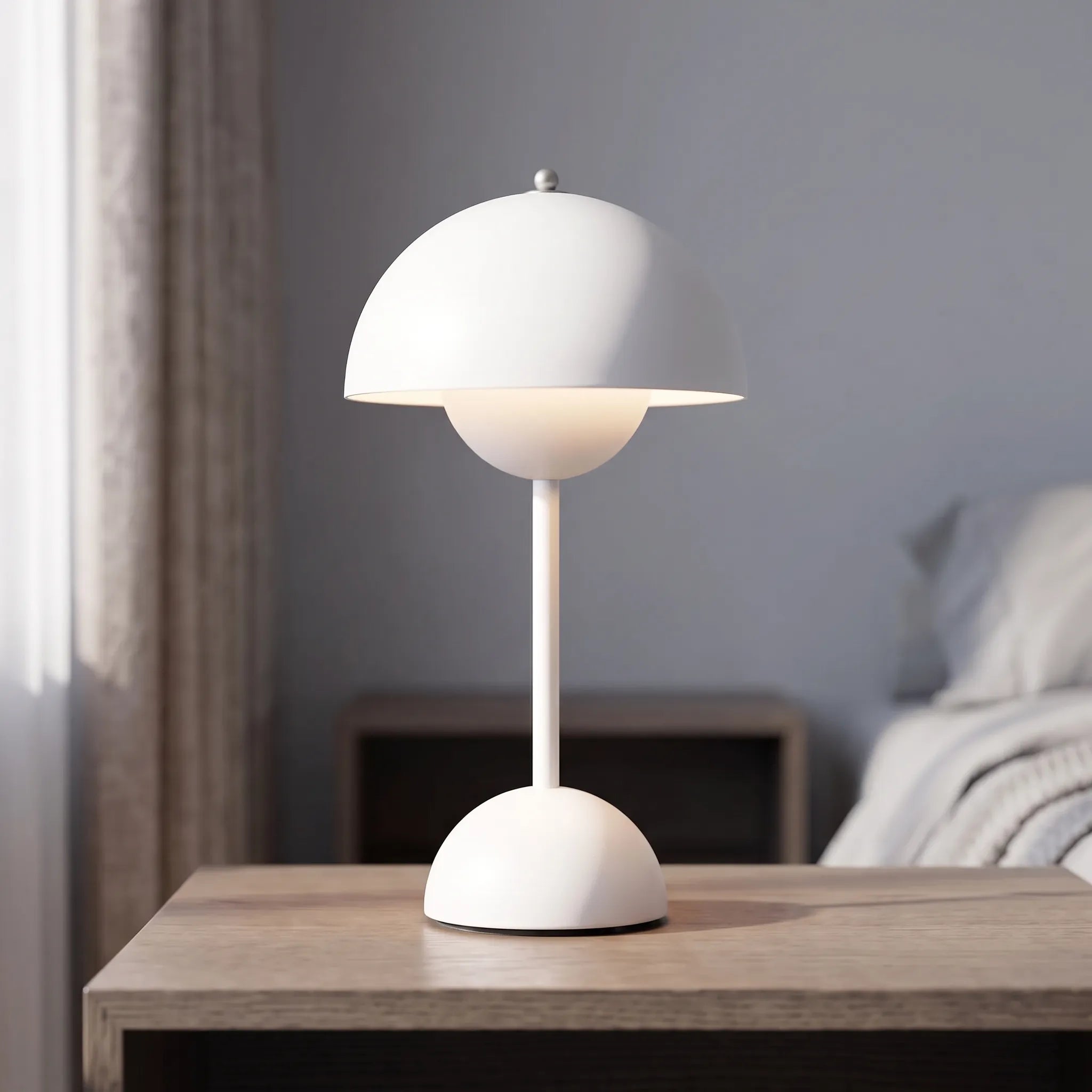 Lumaris - Trådløs Genopladelig Bordlampe Læsning Ved Sengen