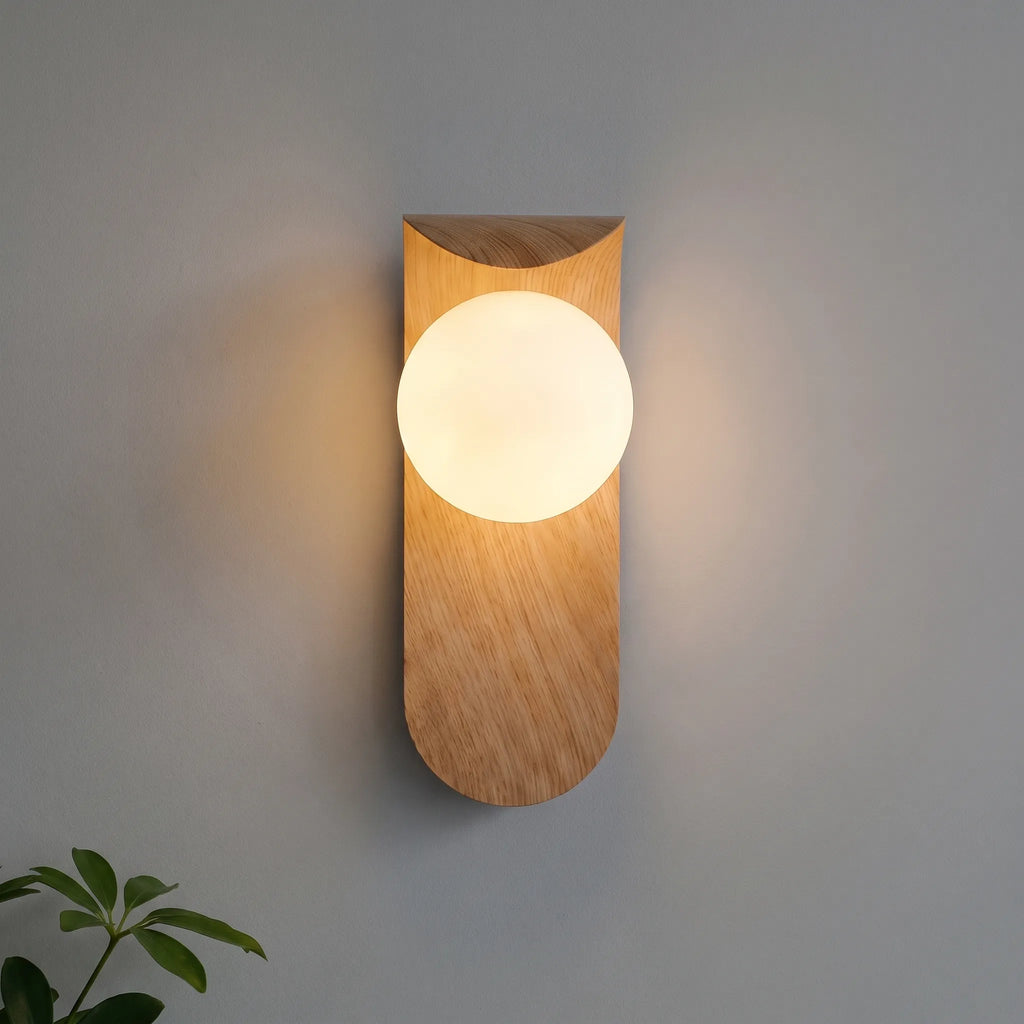 LuminaSconce - Minimalistisk Buet Væglampe Accentbelysning