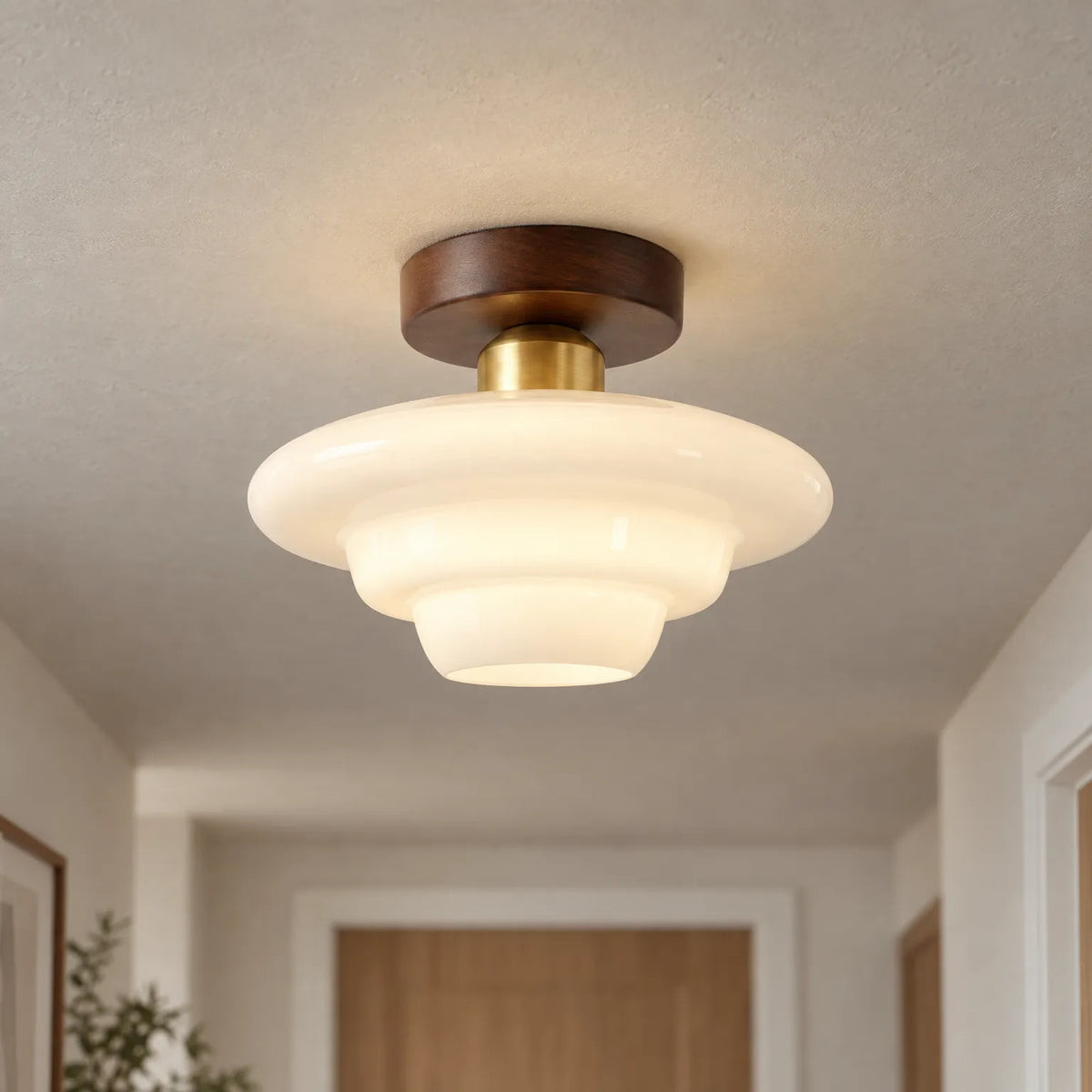 Novalis - Skandinavisk Loftlampe Oplyser Gange