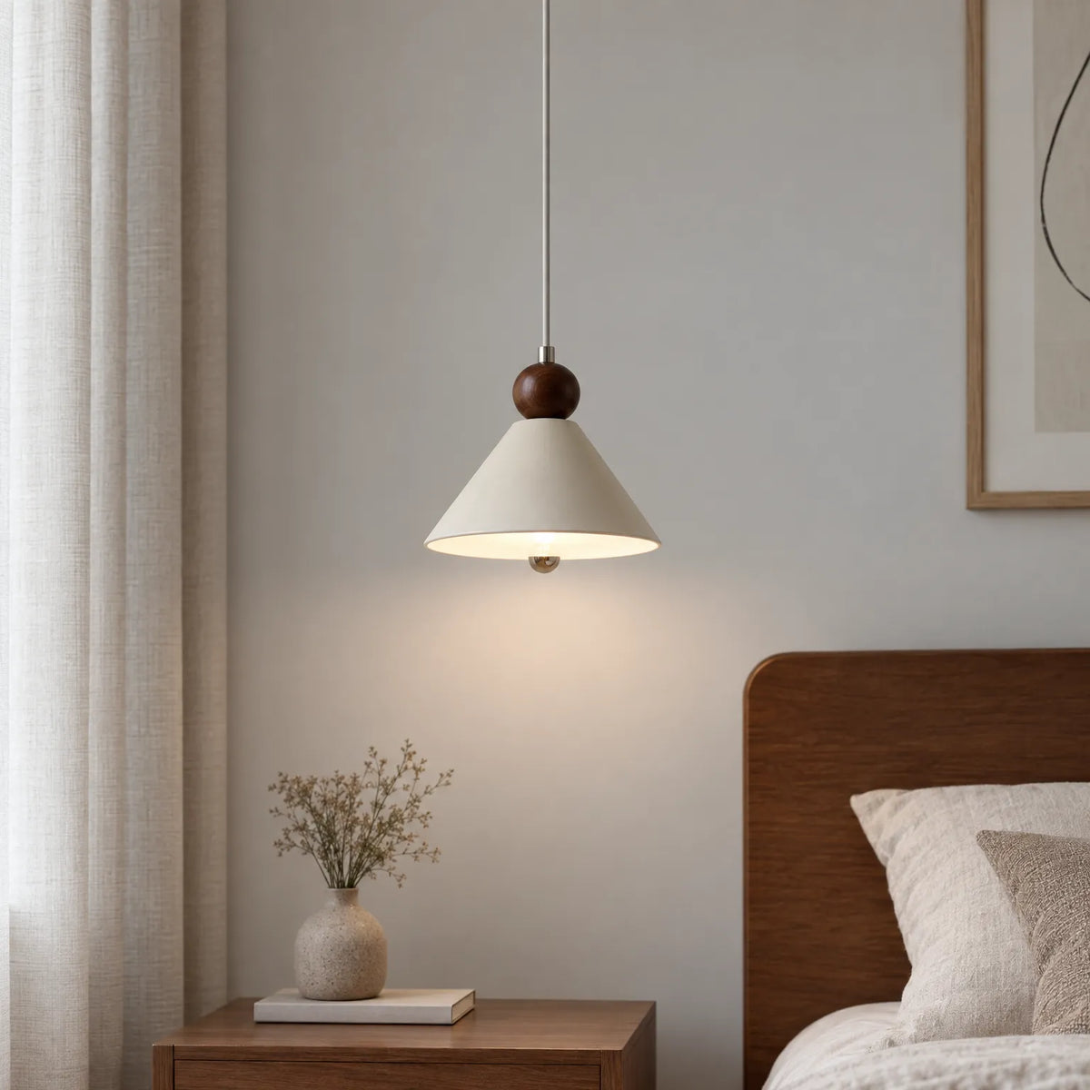 Skandis - Loftslampe I Skandinavisk Stil Belysning Ved Sengen