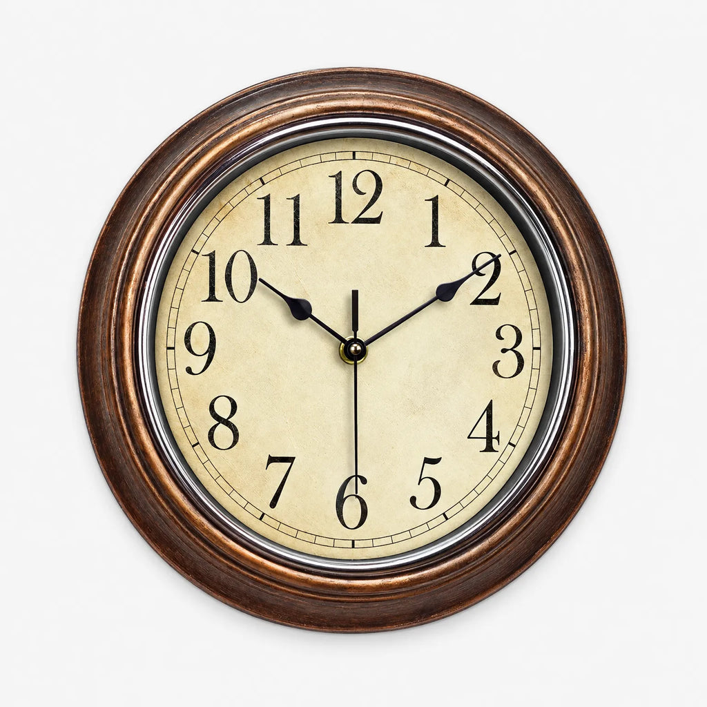 Timewisp - Klassisk Rundt Vægur Se Klokken