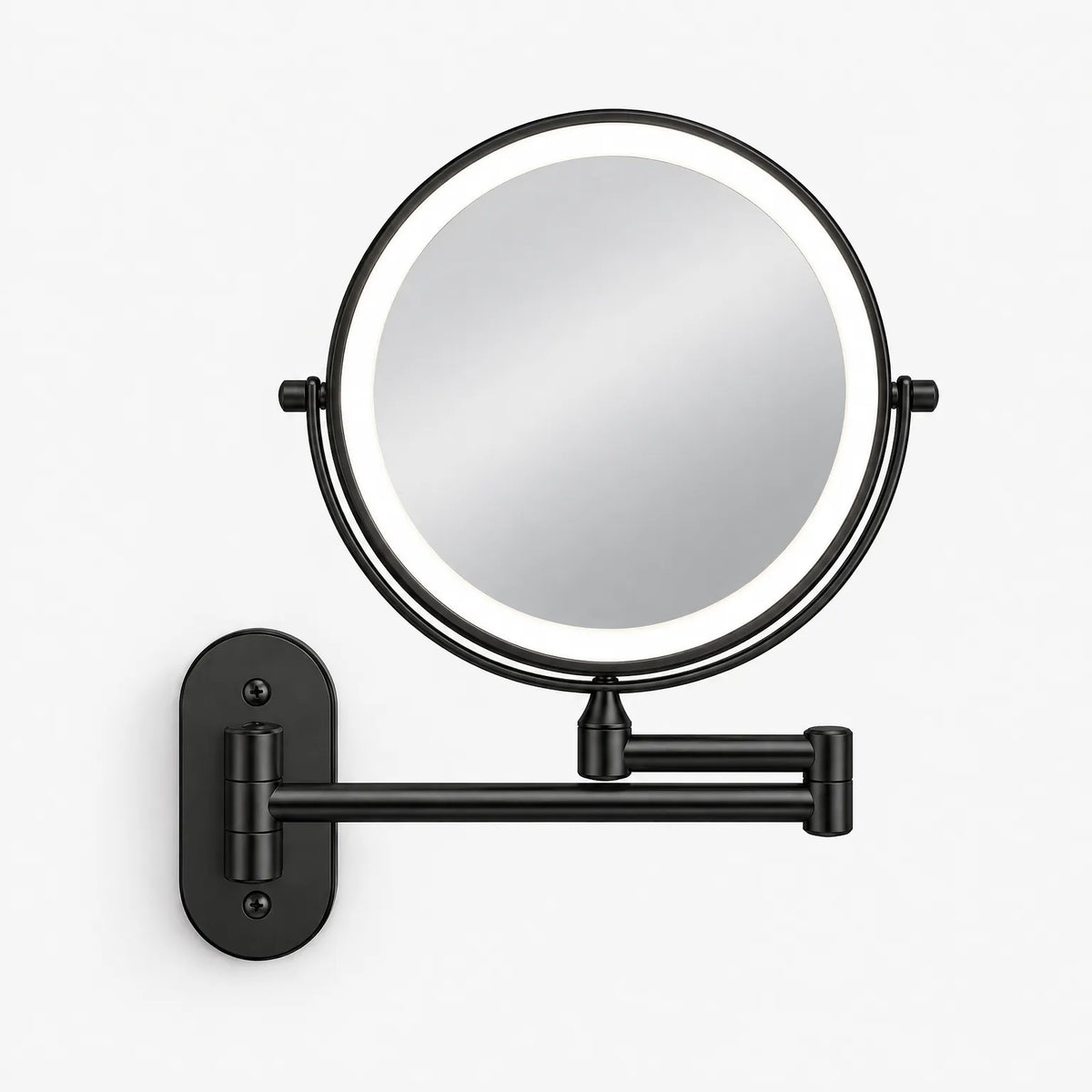 Visage - Væghængt Kosmetikspejl Med Lys Påføring Af Hverdagsmakeup